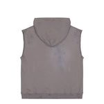 MM6 Maison Margiela Sweat Jacket Taupe Vests SH2HG0005 M25013 803 Detail View 2 | GATE