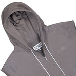 MM6 Maison Margiela Sweat Jacket Taupe Vests SH2HG0005 M25013 803 Detail View 3 | GATE