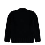 MM6 Maison Margiela Crewneck Black Sweatshirts SH2HL0029 M13173 900S  Detail View 2 | GATE
