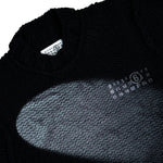 MM6 Maison Margiela Crewneck Black Sweatshirts SH2HL0029 M13173 900S  Detail View 3 | GATE
