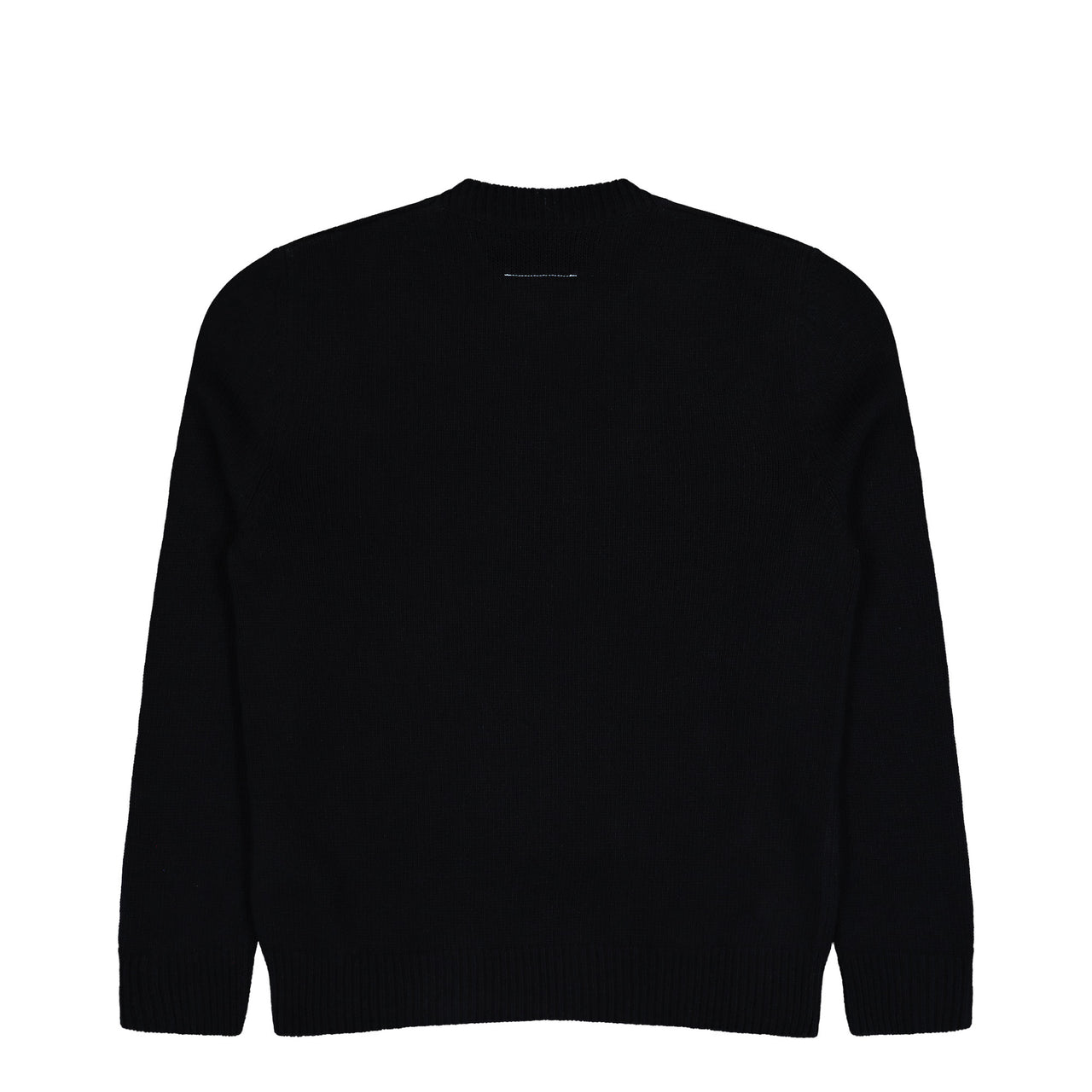 MM6 Maison Margiela Crewneck Black Sweatshirts SH2HL0030 M13168 900S Detail View 1 | GATE