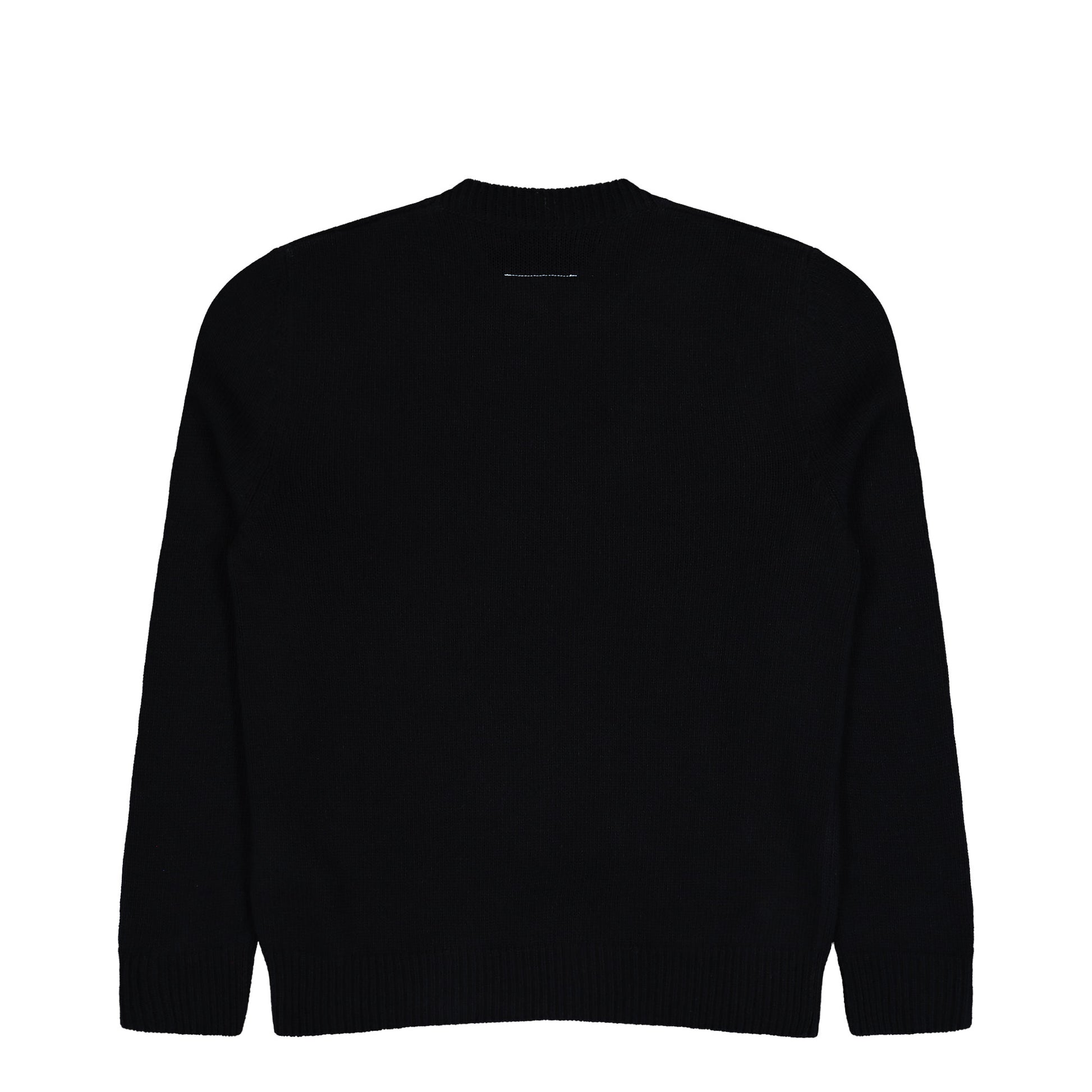 MM6 Maison Margiela Crewneck Black Sweatshirts SH2HL0030 M13168 900S Detail View 2 | GATE