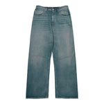 MM6 Maison Margiela Wide Leg Jeans Blue Denim SH2LA0039 M30017 965 Detail View 1 | GATE
