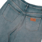 MM6 Maison Margiela Wide Leg Jeans Blue Denim SH2LA0039 M30017 965 Detail View 5 | GATE
