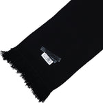 MM6 Maison Margiela Scarf Black Scarves SH2TE0004 M13168 900S Detail View 2 | GATE