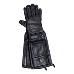 Agnelle x MM6 Maison Margiela Gloves Black Gloves SH2TS0004 M07014 900 Detail View 1 | GATE
