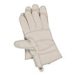 Agnelle x MM6 Maison Margiela Gloves Beige Gloves SH2TS0004 M07014 101 Detail View 5 | GATE