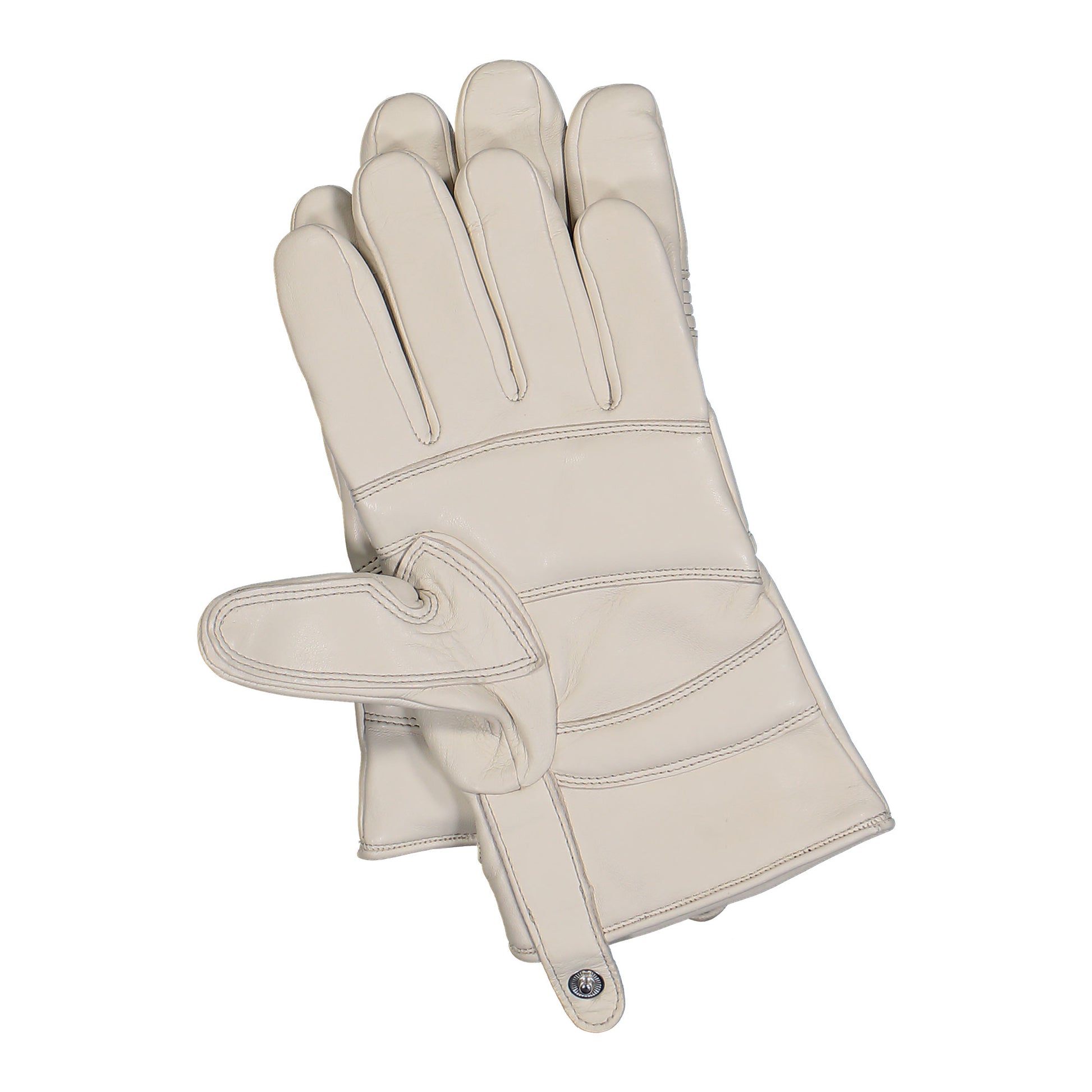 Agnelle x MM6 Maison Margiela Gloves Beige Gloves SH2TS0004 M07014 101 Detail View 5 | GATE