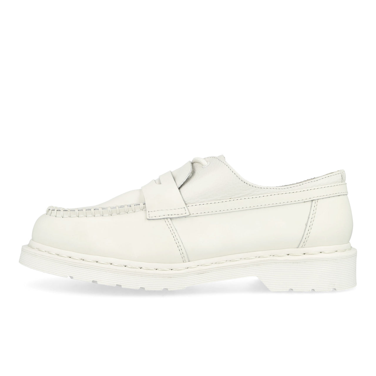 MM6 Maison Margiela x Dr. Martens 1461 Penton MM6 White / Optical White Loafers SH3WR0005 HB009 Detail View 1 | GATE
