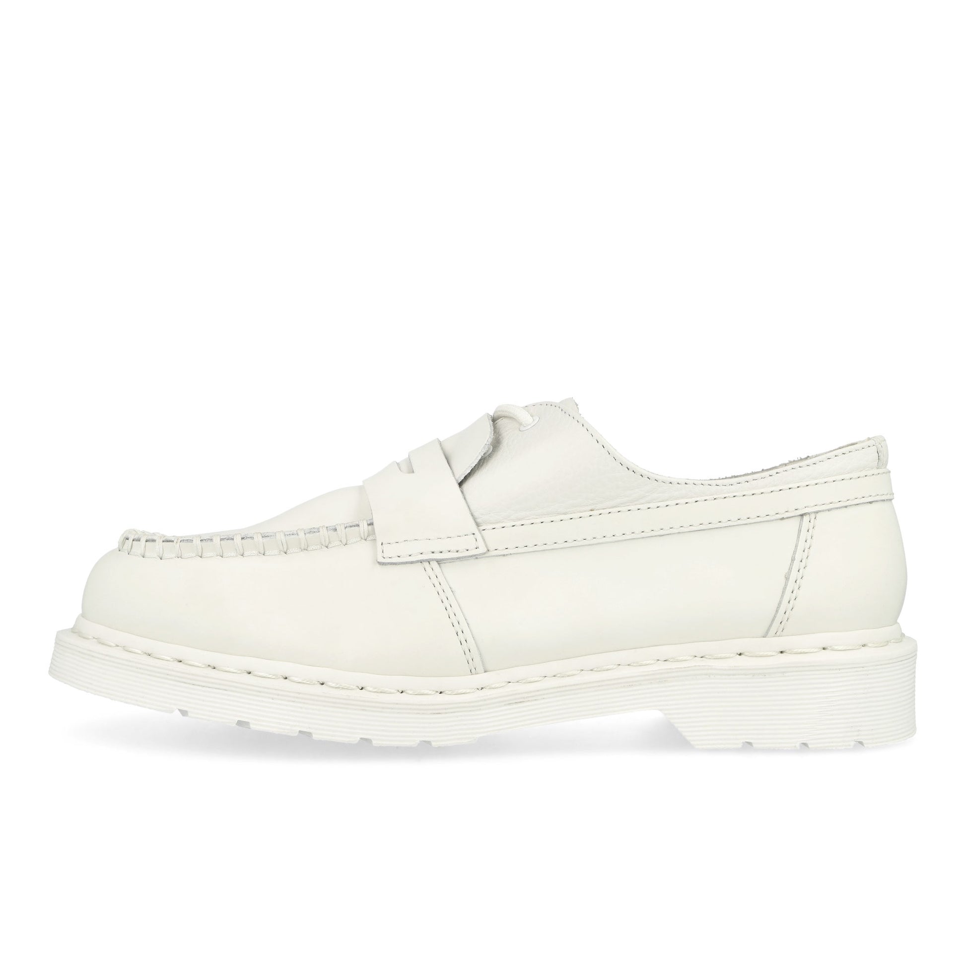 MM6 Maison Margiela x Dr. Martens 1461 Penton MM6 White / Optical White Loafers SH3WR0005 HB009 Detail View 1 | GATE
