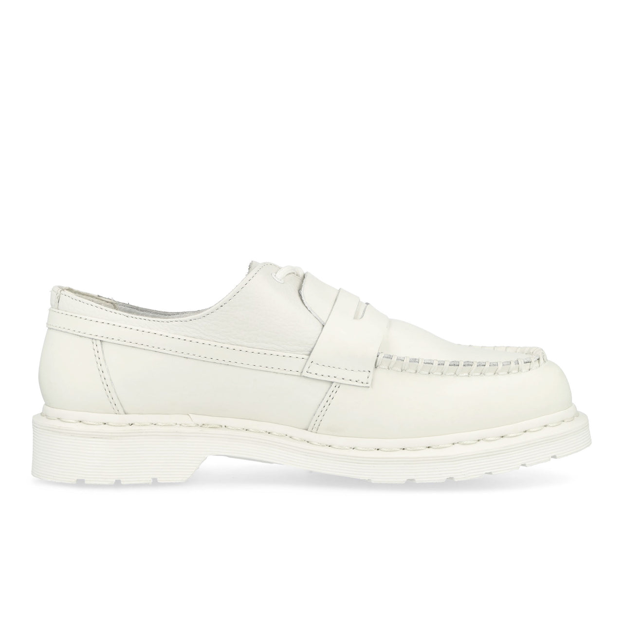 MM6 Maison Margiela x Dr. Martens 1461 Penton MM6 White / Optical White Loafers SH3WR0005 HB009 Detail View 1 | GATE
