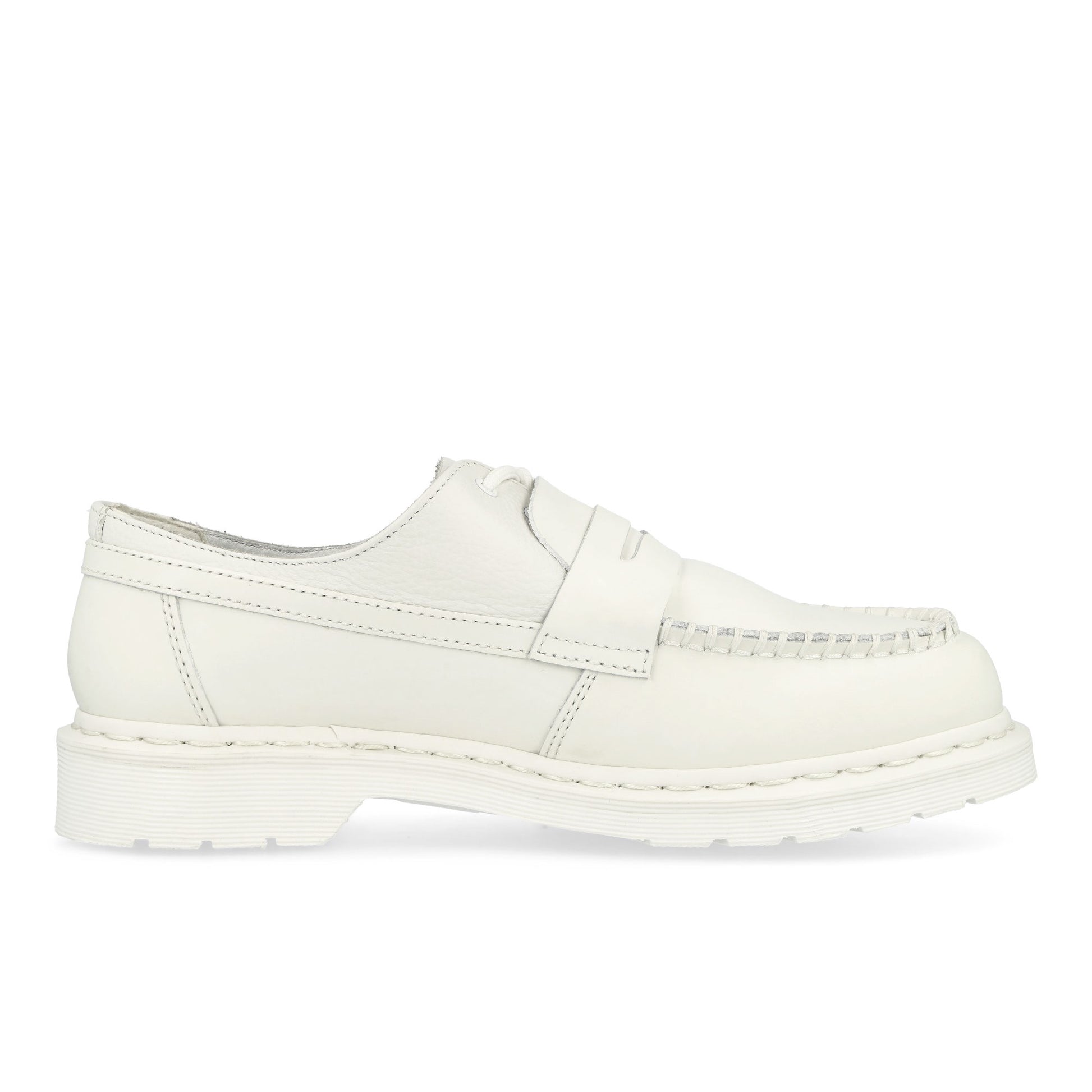 MM6 Maison Margiela x Dr. Martens 1461 Penton MM6 White / Optical White Loafers SH3WR0005 HB009 Detail View 2 | GATE
