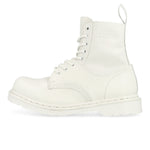 MM6 Maison Margiela x Dr. Martens 1460 Twist MM6 White / Optical White Boots SH3WU0013 HB009 Detail View 1 | GATE