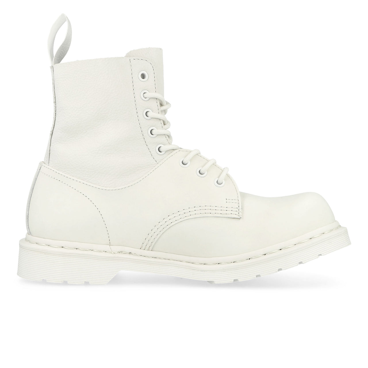 MM6 Maison Margiela x Dr. Martens 1460 Twist MM6 White / Optical White Boots SH3WU0013 HB009 Detail View 1 | GATE