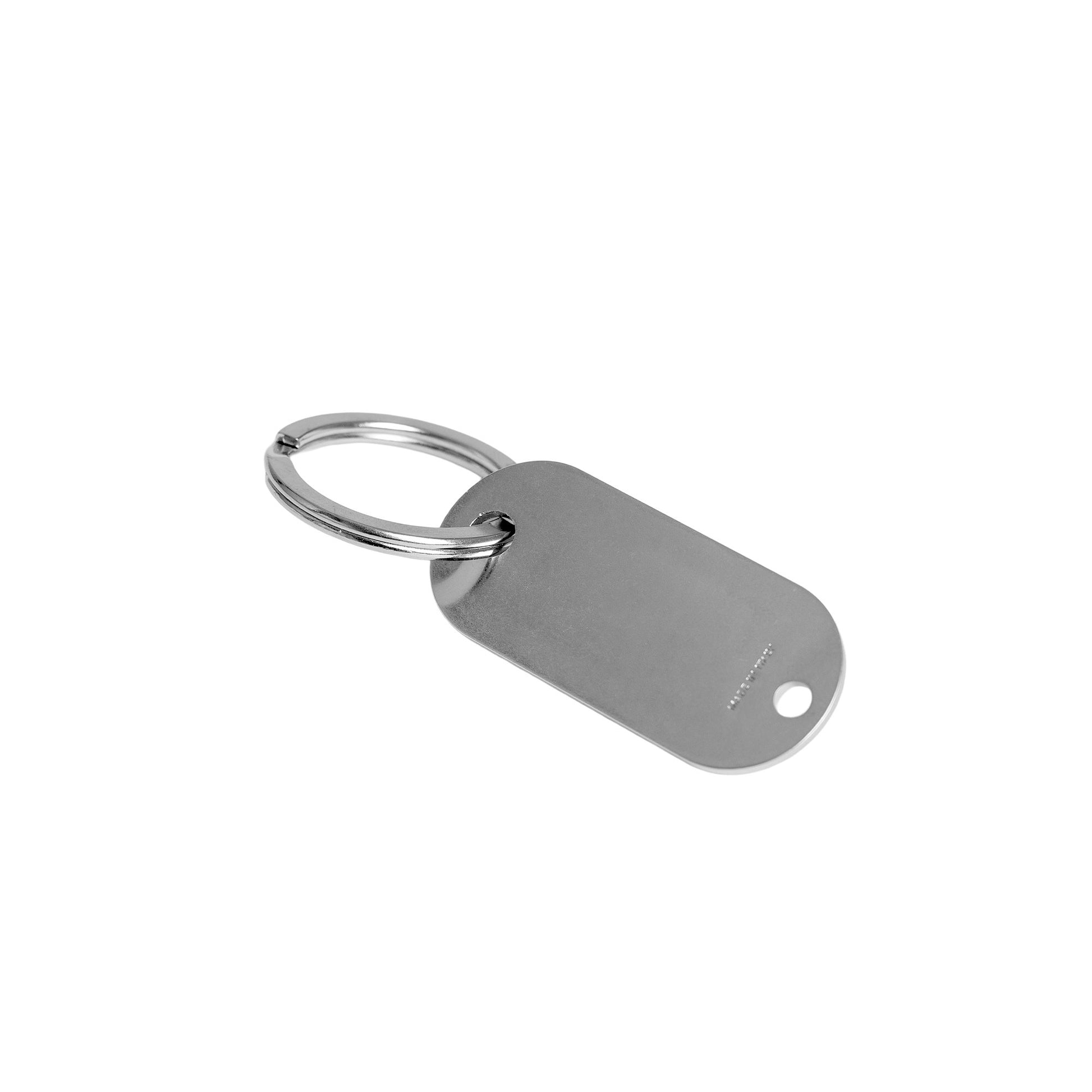 MM6 Maison Margiela Key Ring Silver Detail view 3 | Gate