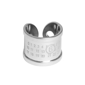 MM6 Maison Margiela Ring Silver Detail view 1 | Gate