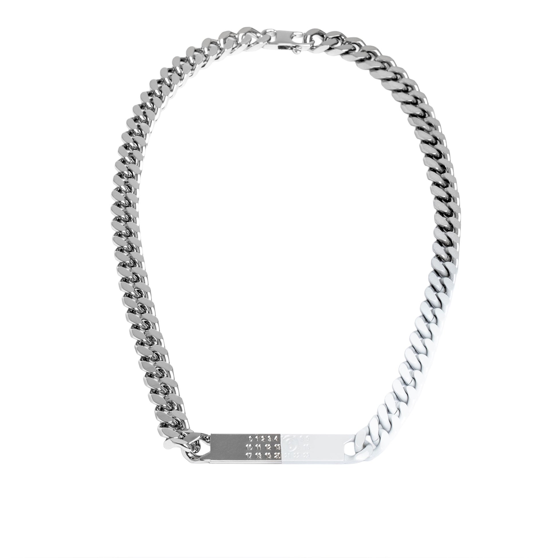MM6 Maison Margiela Necklace Silver Detail view 1 | Gate