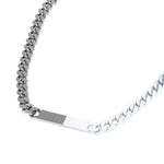 MM6 Maison Margiela Necklace Silver Detail view 3 | Gate