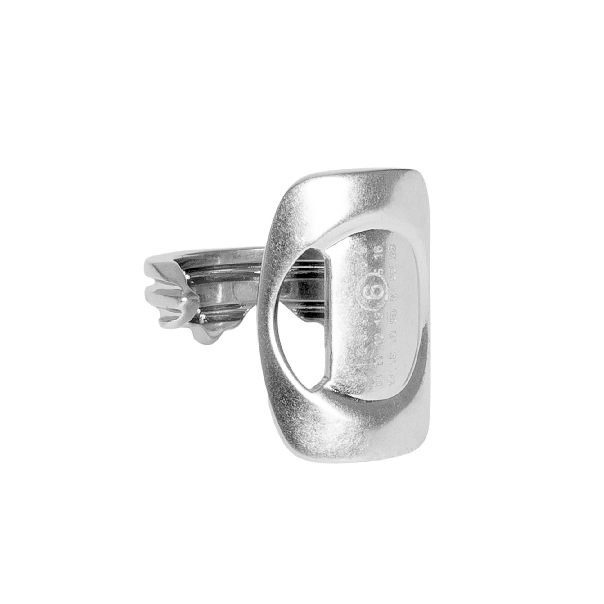 MM6 Maison Margiela Ring Silver Detail view 3 | Gate