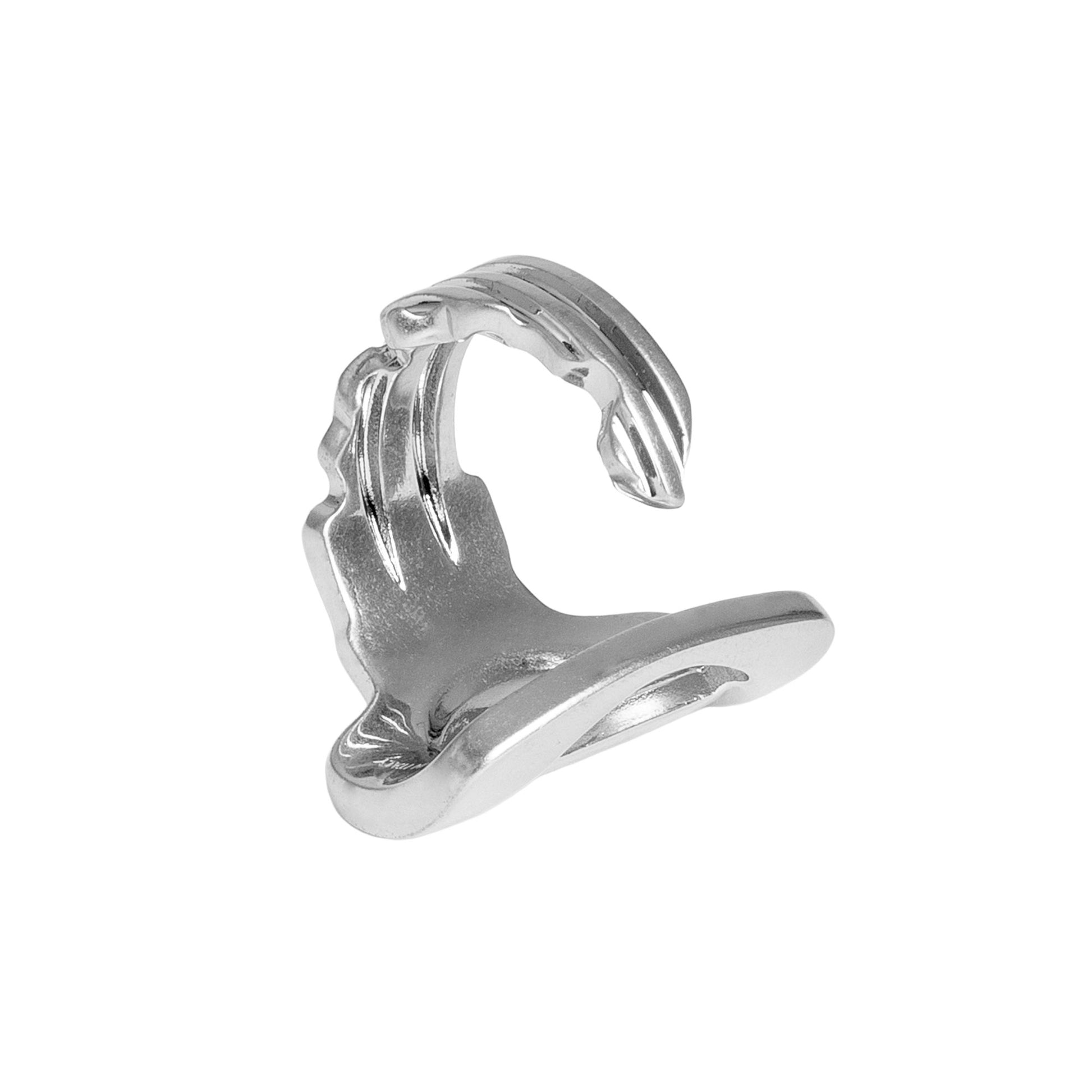 MM6 Maison Margiela Ring Silver Detail view 5 | Gate