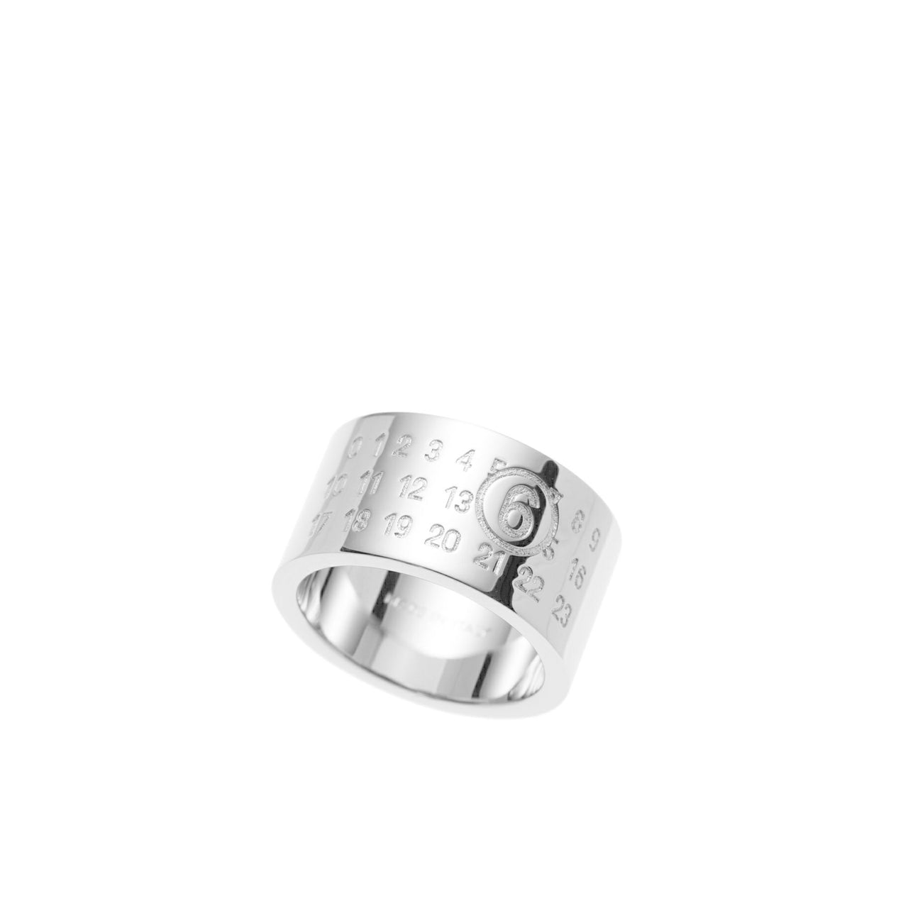 MM6 Maison Margiela Ring Silver Rings SM7UQ0107 P8601 951 Detail View 1 | GATE