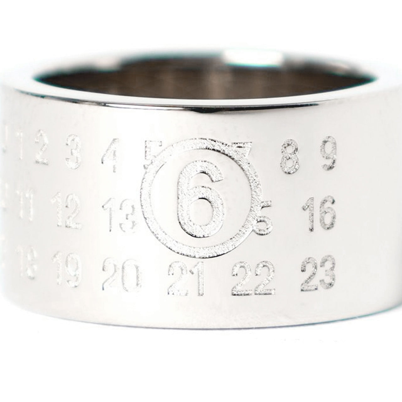MM6 Maison Margiela Ring Silver Rings SM7UQ0107 P8601 951 Detail View 1 | GATE