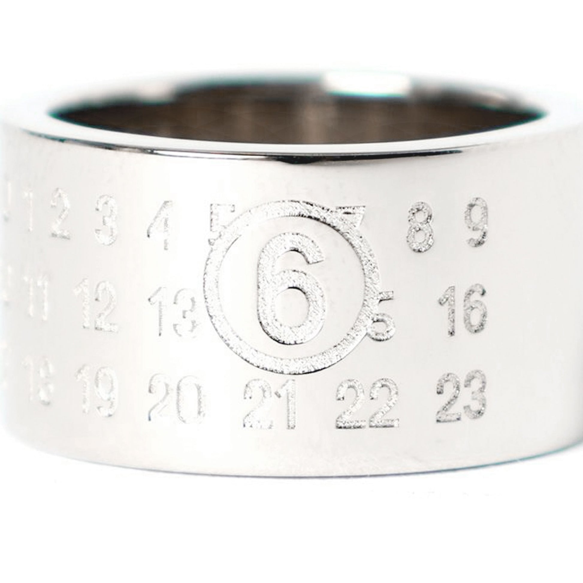 MM6 Maison Margiela Ring Silver Rings SM7UQ0107 P8601 951 Detail View 2 | GATE