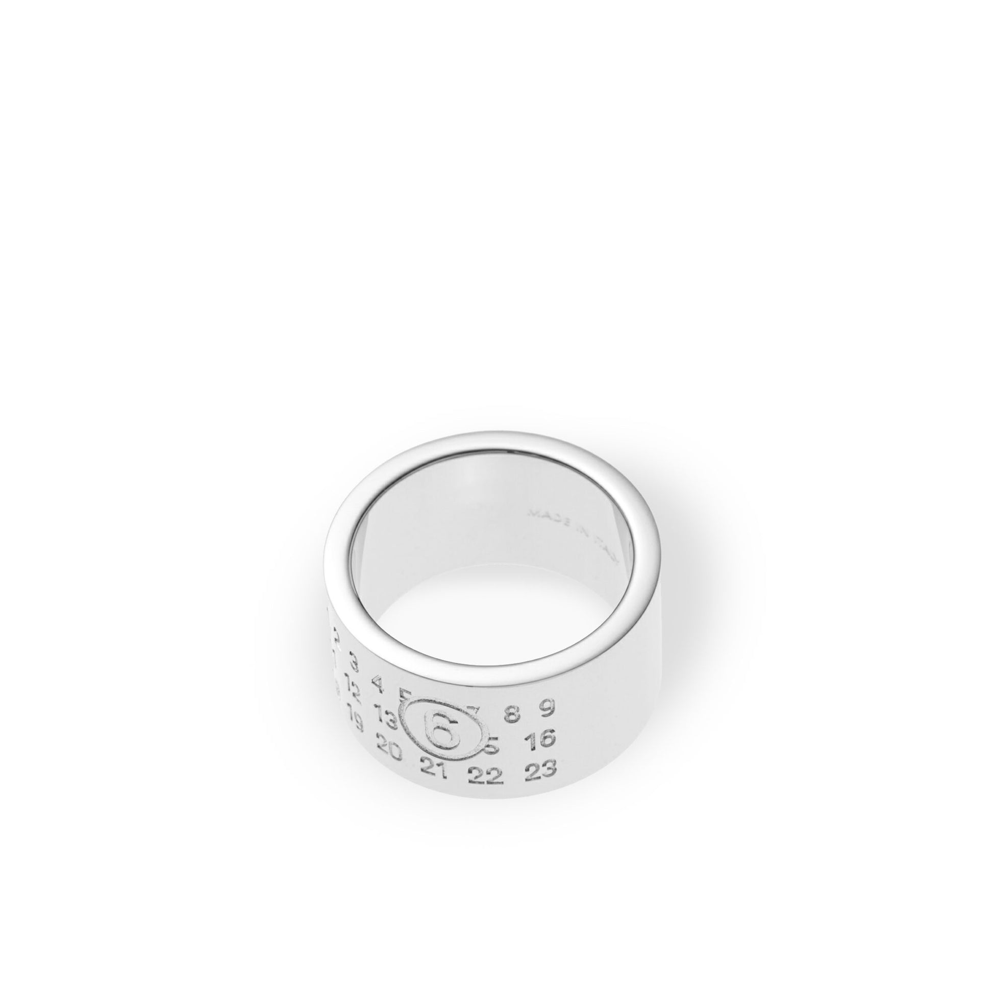 MM6 Maison Margiela Ring Silver Rings SM7UQ0107 P8601 951 Detail View 3 | GATE