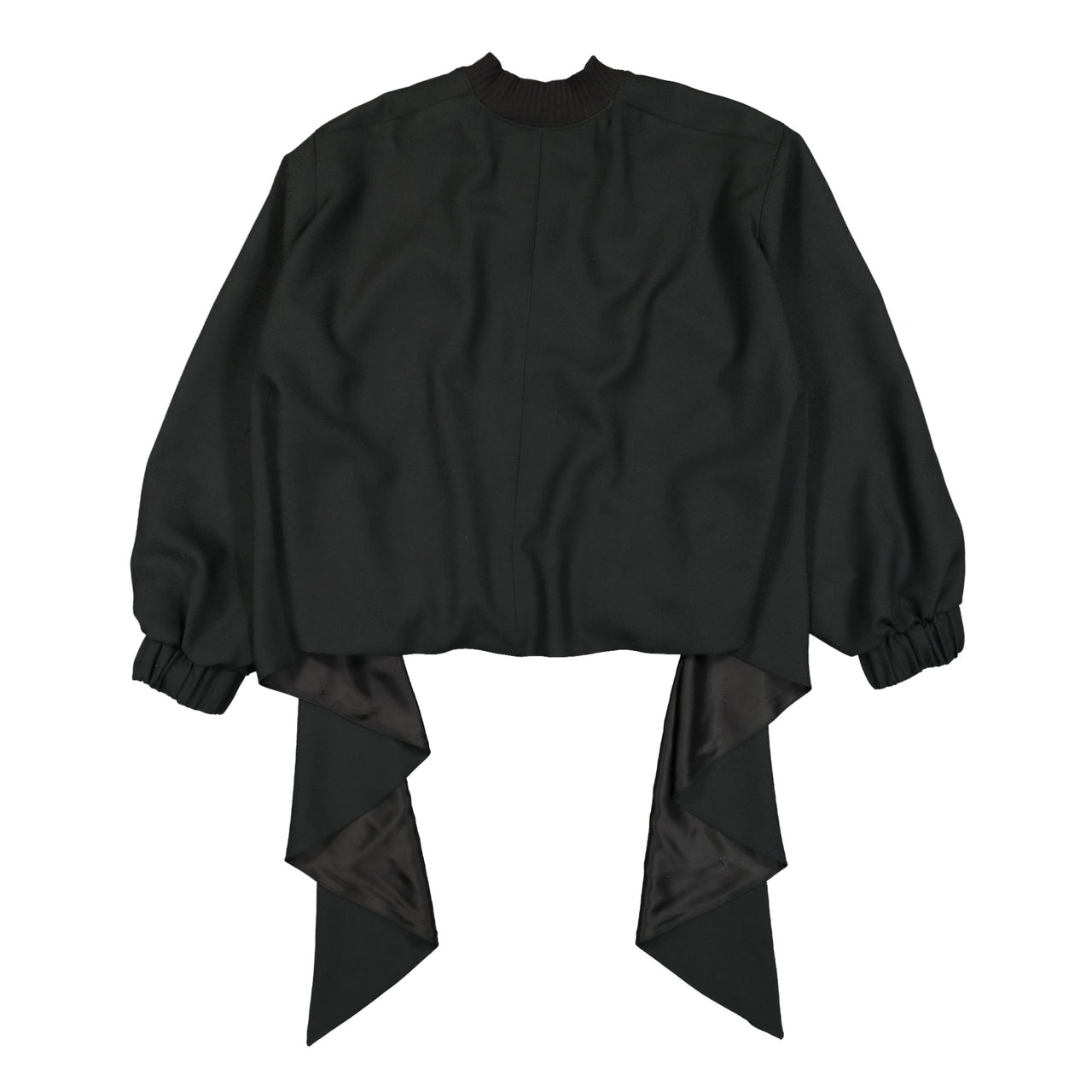 Blouson Jacket With Cape And Bow