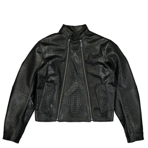 Biker Jacket With Double Zips