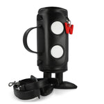 Walter Van Beirendonck My Cilinder Friend Bag Comb. I Black Hand Bag 9009 Detail View 5 | GATE
