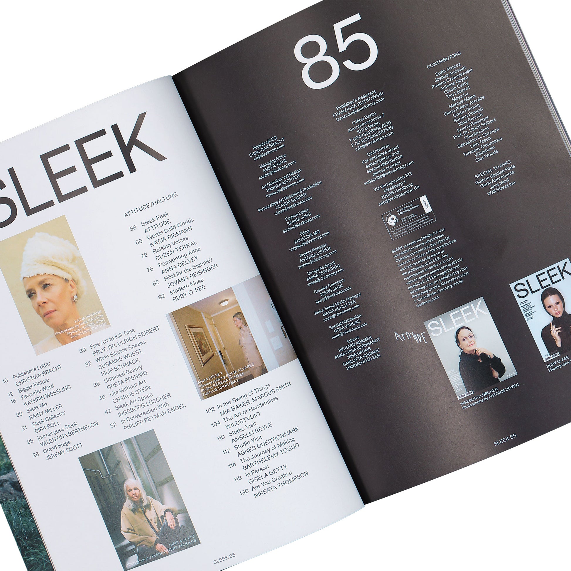 SLEEK Magazine Issue 85 Multicolor Detail View 3 | Gate
