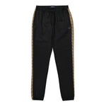 Fred Perry Seasonal Taped Track Pant Black Detail view 1 | Gate