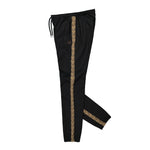 Fred Perry Seasonal Taped Track Pant Black Detail view 3 | Gate