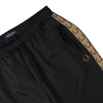 Fred Perry Seasonal Taped Track Pant Black Detail view 4 | Gate