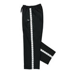 Fred Perry Wide Leg Track Pant Black Detail view 3 | Gate