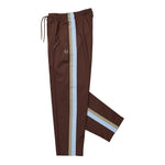 Fred Perry Tape Detail Track Pant Brown Detail view 3 | Gate