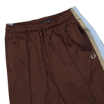 Fred Perry Tape Detail Track Pant Brown Detail view 4 | Gate