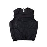 Prototypes Trackpant Gilet Black Vest PT09OW04USBK Detail View 2 | GATE
