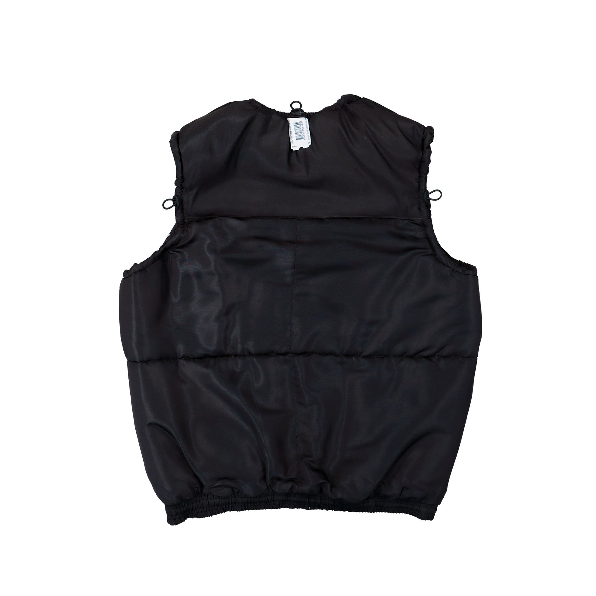 Prototypes Trackpant Gilet Black Vest PT09OW04USBK Detail View 2 | GATE
