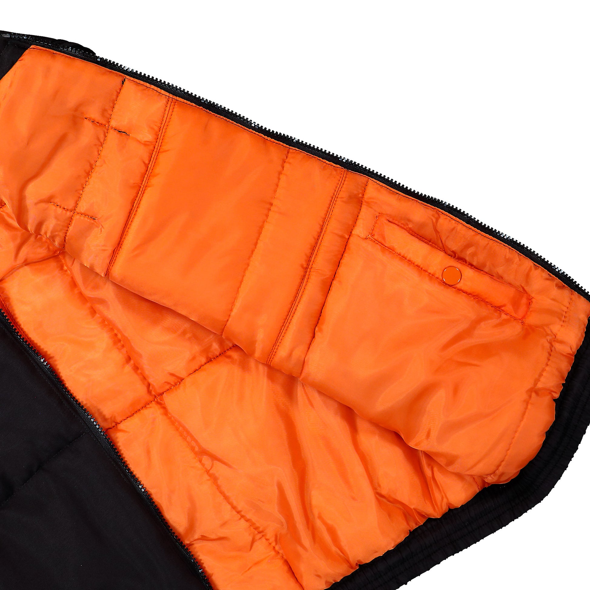 Prototypes Trackpant Gilet Black Vest PT09OW04USBK Detail View 5 | GATE
