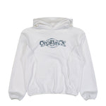 Casablanca Oversized Panelled Hoodie White Hoodies U-AW25-JTP-426-02-M Detail View 1 | GATE
