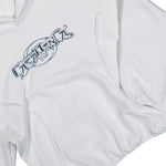 Casablanca Oversized Panelled Hoodie White Hoodies U-AW25-JTP-426-02-M Detail View 4 | GATE
