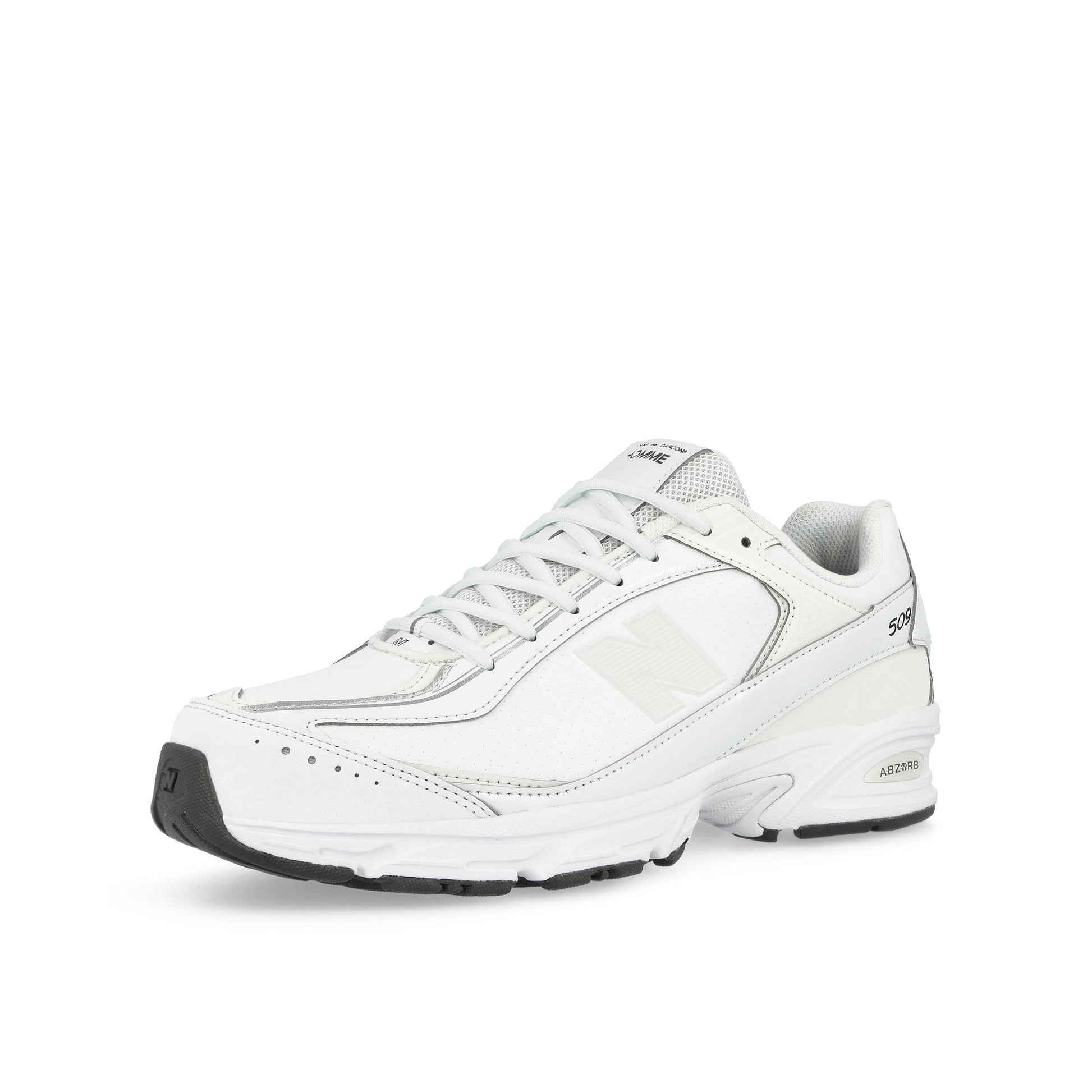 Comme Des Garçons Homme x New Balance U509LCG White Sneaker HP-K102-001-1 / White Detail View 4 | GATE
