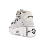 VETEMENTS New Rock Platform Sneakers White Sneaker UA53SN200W Detail View 3 | GATE
