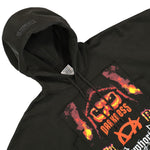 Patched Metal Hoodie