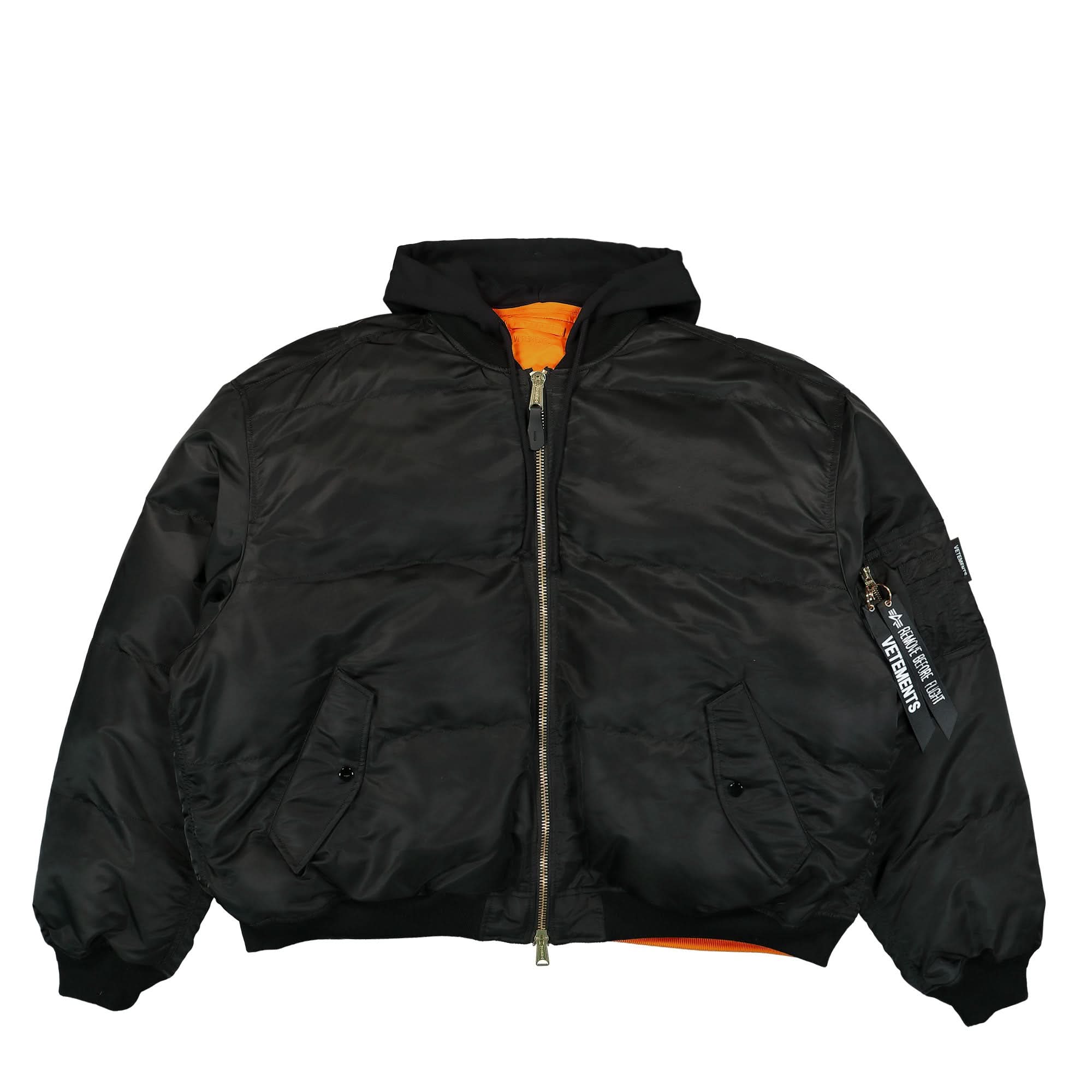 Quilted Hooded Bomber Jacket GATE - Main Image