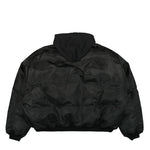 Quilted Hooded Bomber Jacket