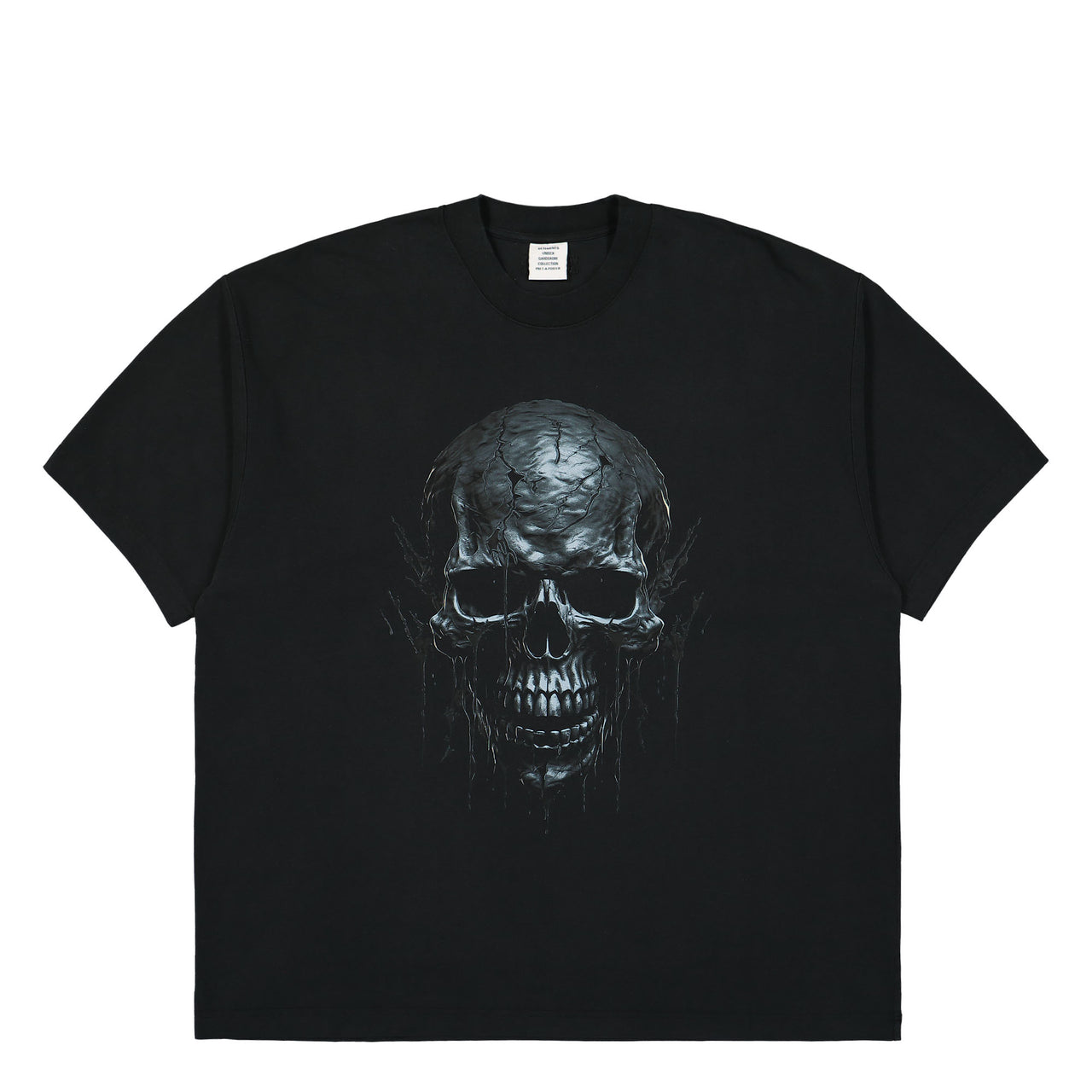 Black Skull Metal T-Shirt