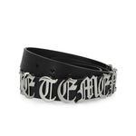 VETEMENTS Gothic Logo Belt